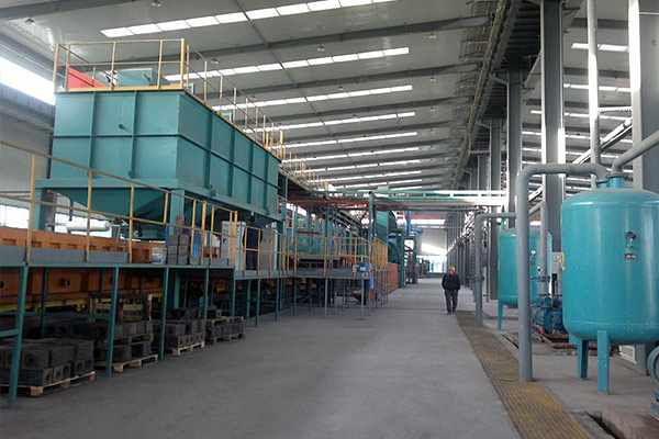 消失模鑄造自動生產線的設計