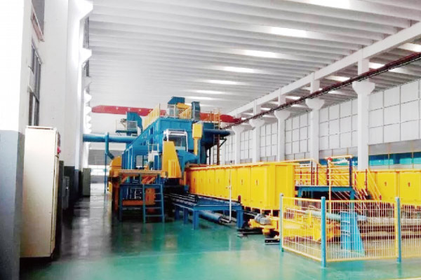 建湖年產15000噸鑄件消失模鑄造生產線